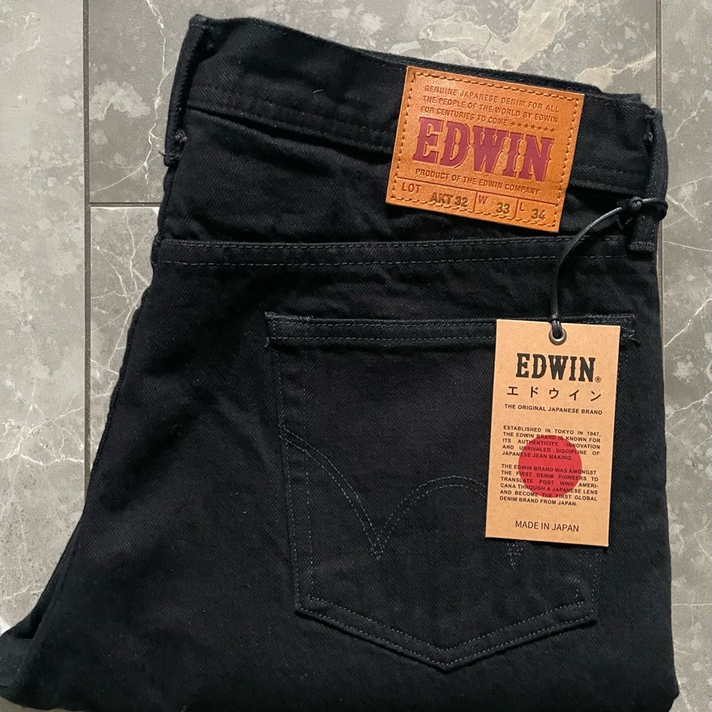 EDWIN Akita Japanese Selvedge Denim Jeans - New